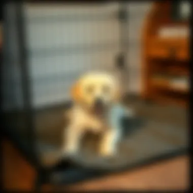 Durable crate mat featuring a waterproof cover for easy maintenance.