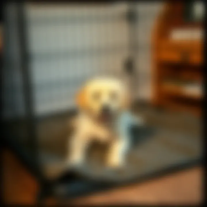 Durable crate mat featuring a waterproof cover for easy maintenance.