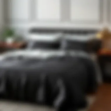 Magnificent A Comprehensive Guide to Black Satin Duvet Covers for the Queen Bed