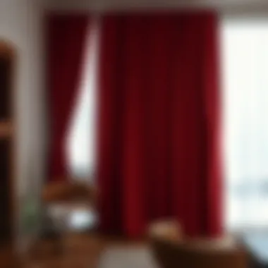 Magnificent Exploring the Appeal of Room Darkening Red Curtains