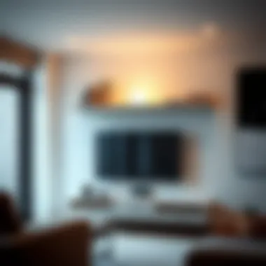 Magnificent Innovative Design: The Floating Corner TV Shelf Magnificent Innovative Design: The Floating Corner TV Shelf