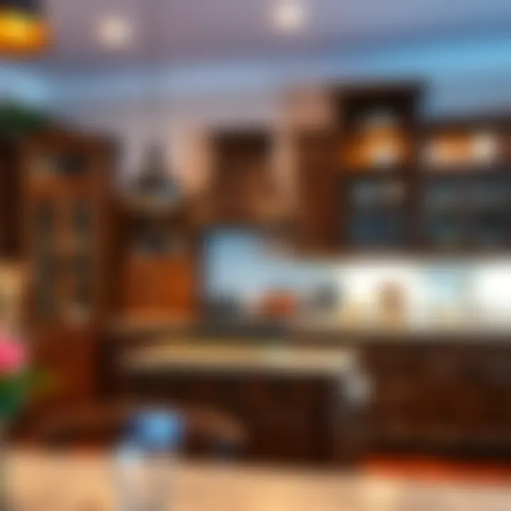 Variety of kitchen hutch styles displayed