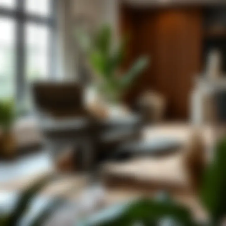 Stylish recliner chair in modern design