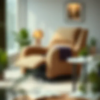 User-Friendly Comfort Features User-friendly recliner chair with comfort features