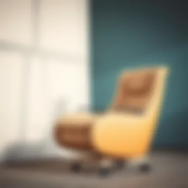 Ergonomic Innovations in Furniture Ergonomic comfy chair on wheels showcasing design trends