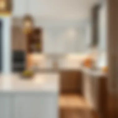 Functional storage solutions integrated into kitchen cabinetry