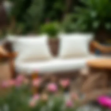 Care tips for maintaining patio cushions