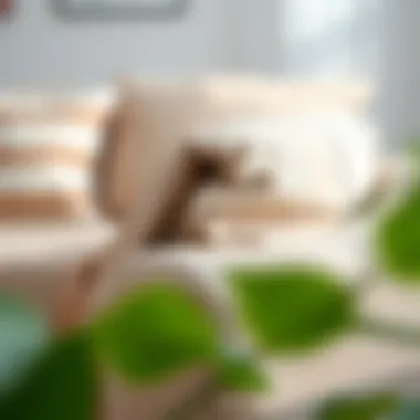 Various Fabric Options for L Couch Covers Close-up of fabric options for L couch covers