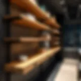 Modern Shelf Track System Overview Overview of a modern shelf track system showcasing versatility.