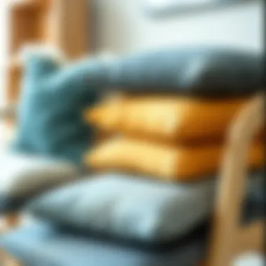 High-quality materials used in chair cushion production