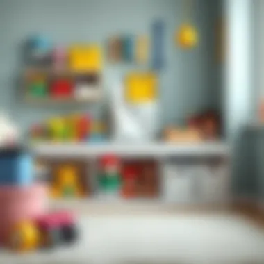 Safe and engaging toy organization