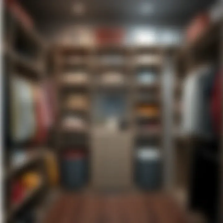 Innovative styles of custom closet shelving enhancing home organization