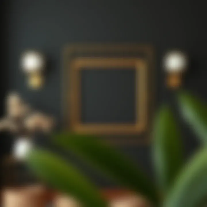 DIY Personalized Gold Geometric Frame Project DIY project of creating a personalized gold geometric frame