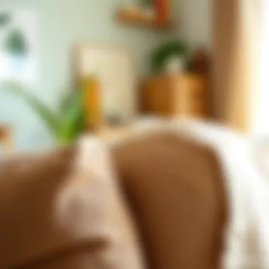 Eco-friendly labels and symbols on used furniture