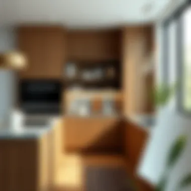 Elegant Storage Solutions in a Modern Kitchen Elegant storage solutions in a modern kitchen