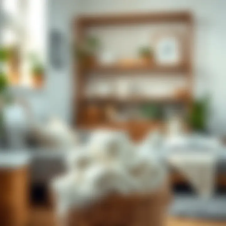 Clean and clutter-free living space emphasizing hygiene