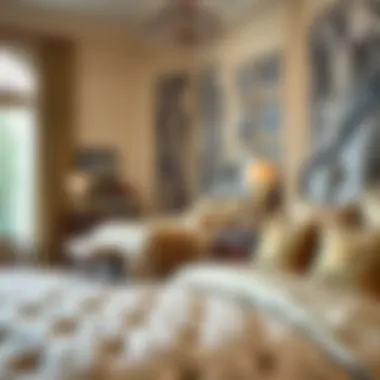 Variety of materials used in Astoria Grand furniture