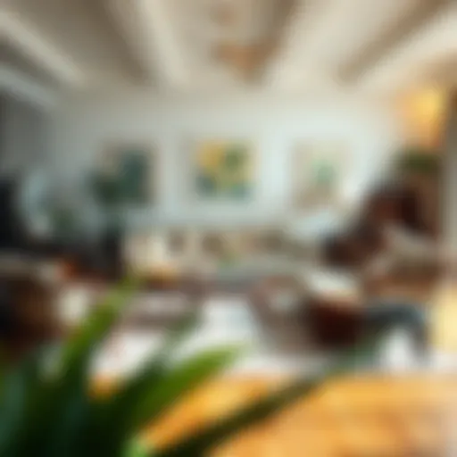 Chic Living Room with Pre-owned Furniture A beautifully arranged living room showcasing pre-owned furniture