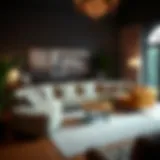 Luxurious Sectional Couch Luxurious sectional couch in a modern living room setting