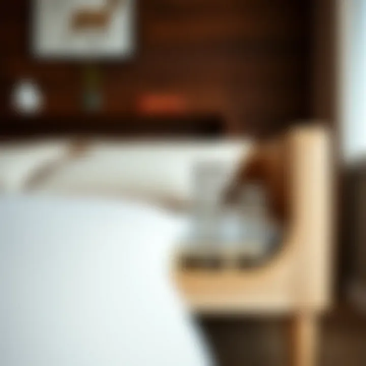 Cross-section view of day bed structure with springs