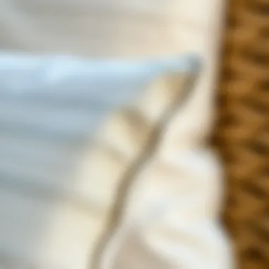 Close-up of Sunbrella fabric highlighting its texture and durability.