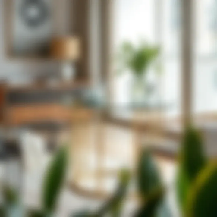 Sleek modern metal and glass table arrangement that enhances contemporary aesthetics.