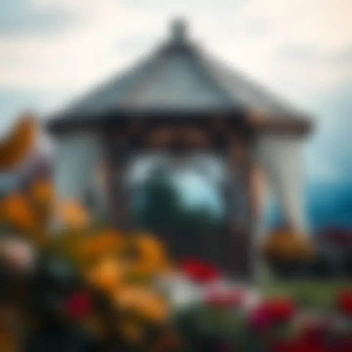 Artistic Gazebo with Canopy A beautifully designed gazebo with integrated canopy