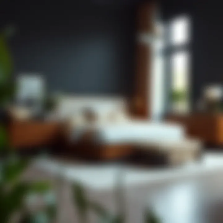 Elegant Bedroom Furniture Set Elegant bedroom furniture set enhancing relaxation and style