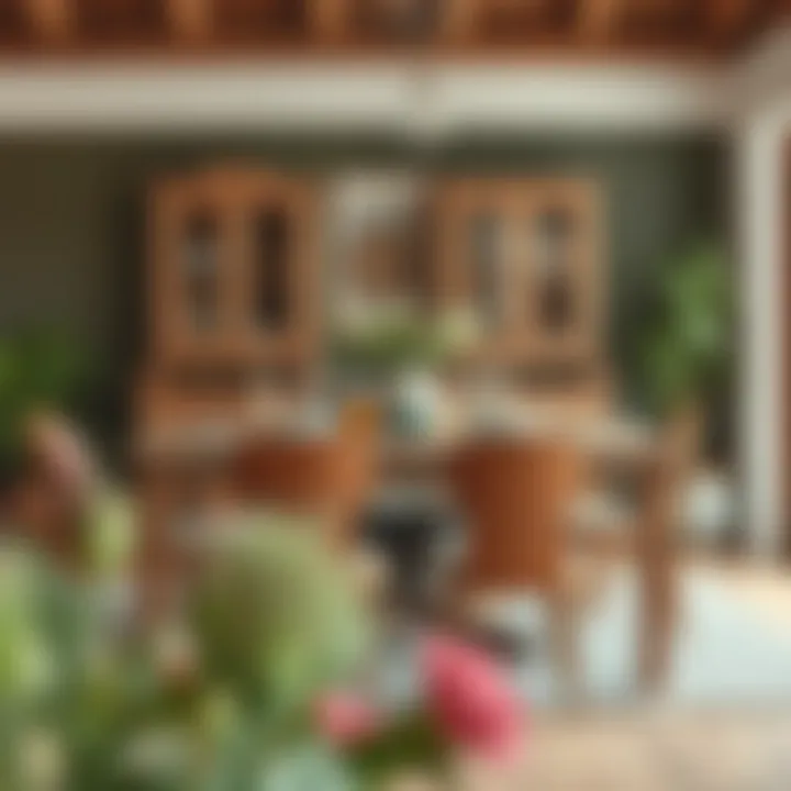 Cozy Rustic Dining Set Rustic dining set perfect for cozy family gatherings