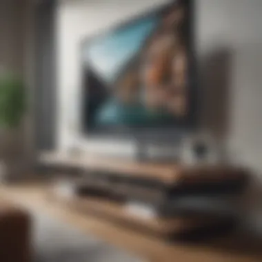 Trendy Materials for TV Stands Trendy materials used in contemporary TV stand designs.