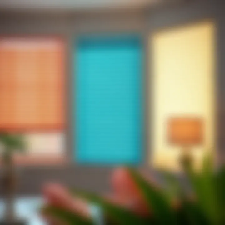 Variety of Horizontal Blinds Styles and Colors Variety of horizontal blinds in different styles and colors