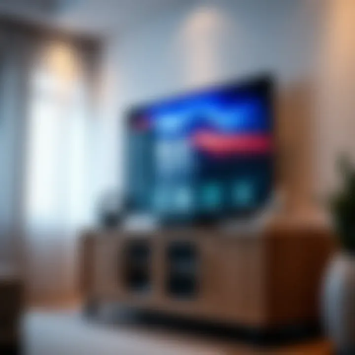 TV cabinet with integrated technology features for gamers