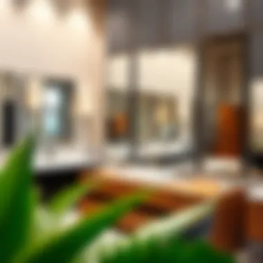 Variety of Large Bathroom Mirrors in Showroom Variety of large bathroom mirrors in a showroom