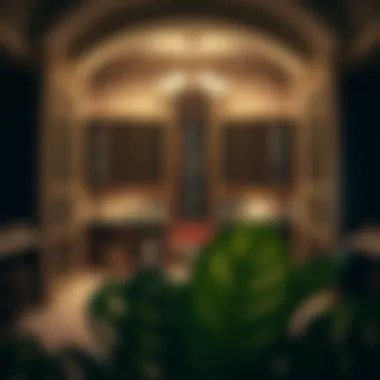 Elegant Wine Cellar A beautifully designed wine cellar showcasing various large format wine racks