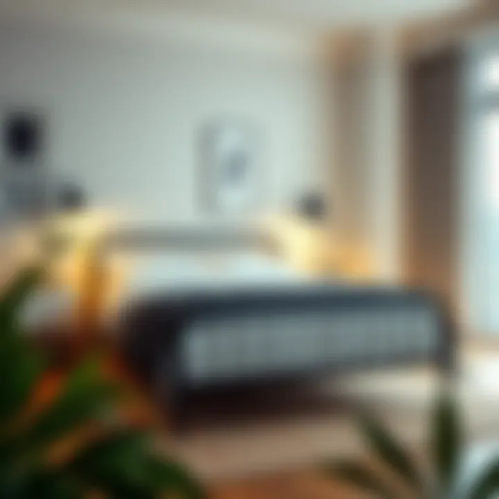 Versatility of Low Metal Beds in Design Versatile low metal bed in a stylish bedroom setting