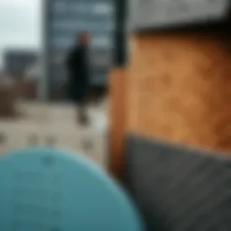 Close-up of various pegboard materials showcasing different textures