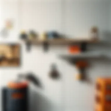 Pegboard vs. Alternative Storage Solutions Comparison of pegboard with alternative storage solutions like shelves