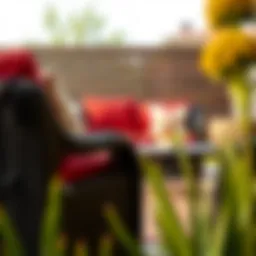 Exploring the Allure of Outdoor Wicker Furniture with Red Cushions Introduction