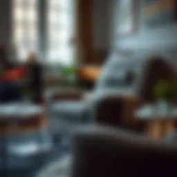 Charming recliner chair in a cozy living room setting