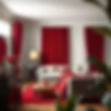 Exploring the Appeal of Room Darkening Red Curtains Introduction
