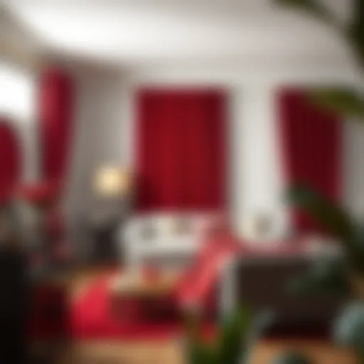 Exploring the Appeal of Room Darkening Red Curtains Introduction