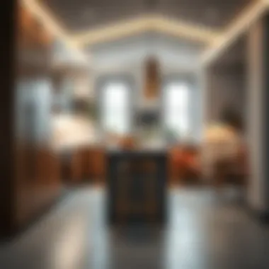 Contemporary Kitchen Design with 40 Inch Stool Stylish 40 inch stool in a modern kitchen setting