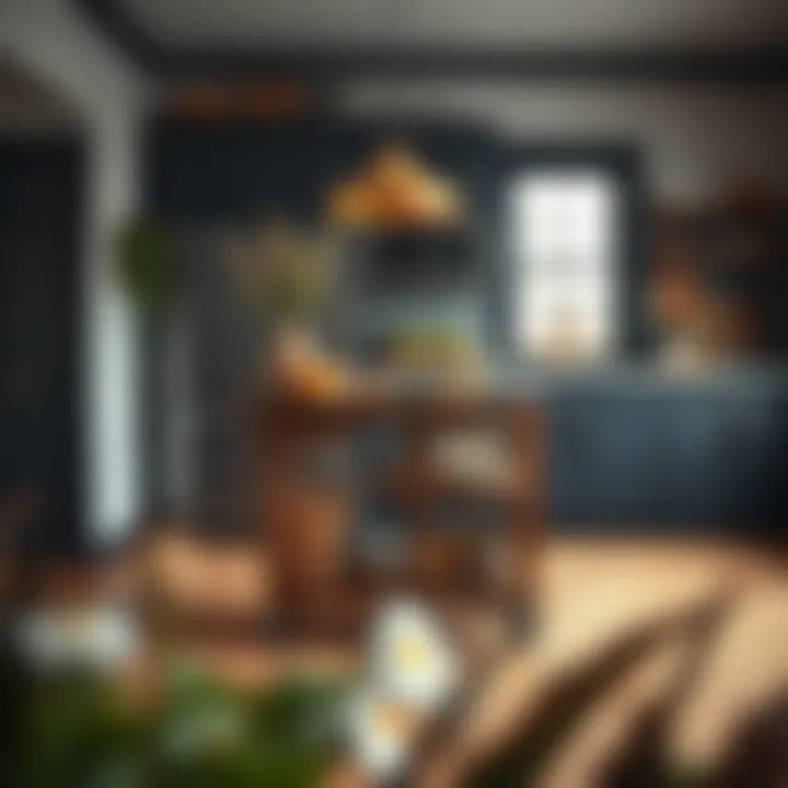 Versatile kitchen cart used as additional workspace