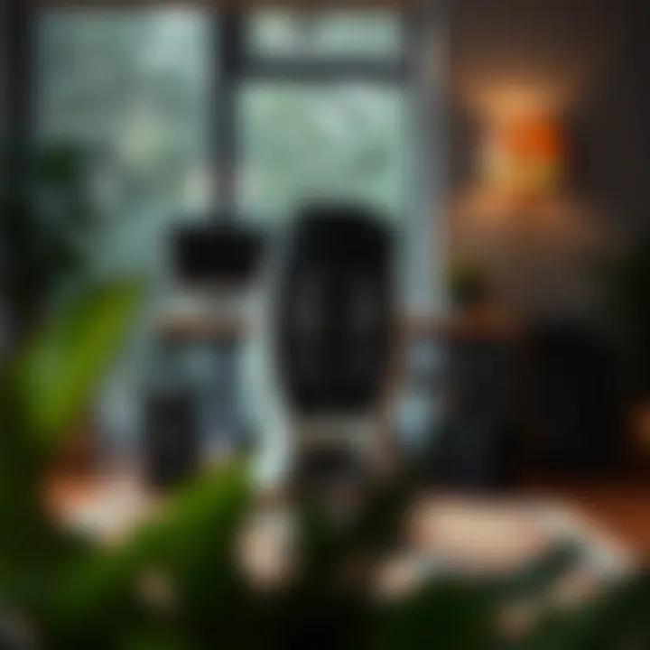 A cozy home office setup with an ergonomic chair and stylish desk