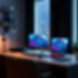 Exploring the Ideal Gaming Desks for Laptops Introduction