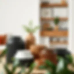 An elegant arrangement of Skadis containers showcasing their versatile design.