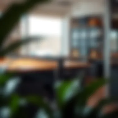 Integration in Modern Workspaces Skadis containers integrated into a modern workspace for enhanced organization.