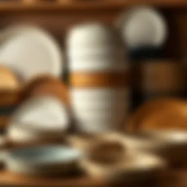 Diverse Materials and Sizes Variety of circular baking dishes in different materials and sizes displayed together