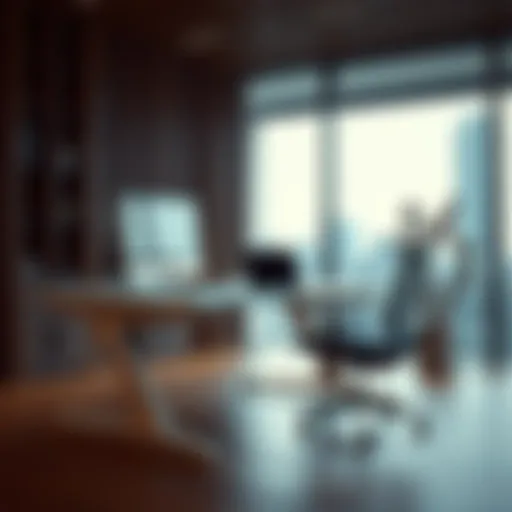 Modern Ergonomic Desk Design Modern ergonomic desk design with adjustable features