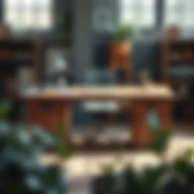 Sustainable Reclaimed Desk Sustainable desk made from reclaimed materials